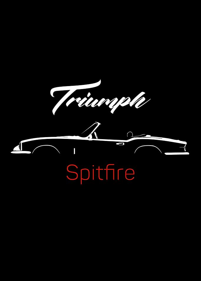 Triumph Spitfire Car Silhouette