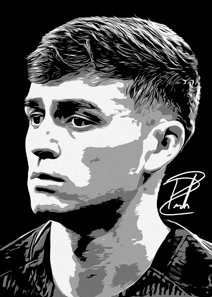 Pedri Pop Art Portrait
