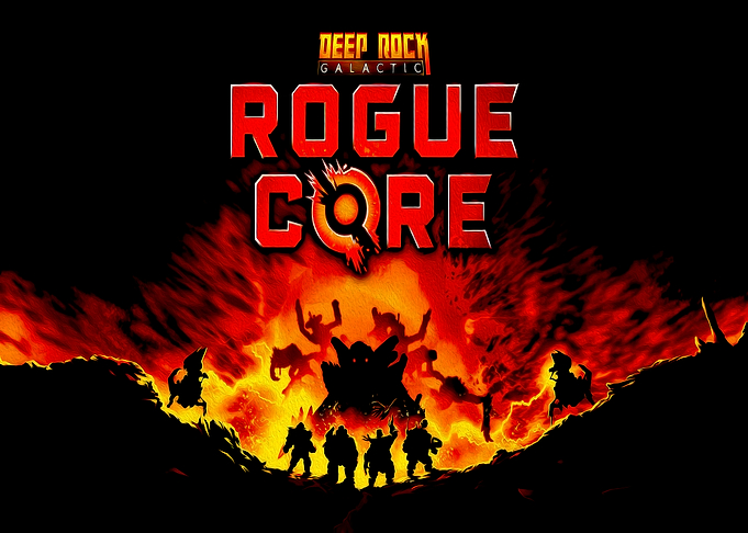 Deep Rock Galactic Rogue Core Game Art