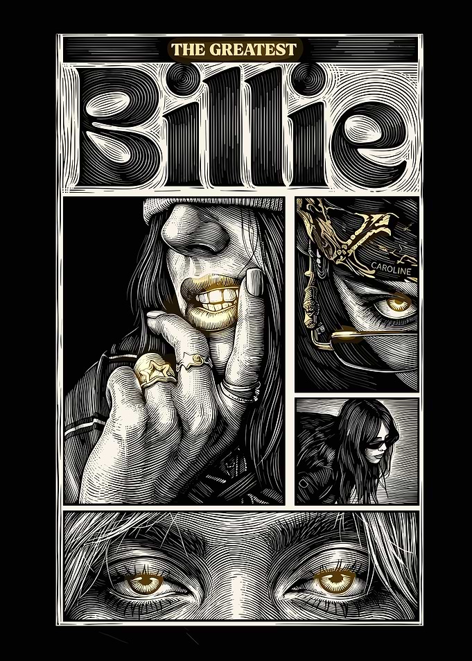 Billie Eilish 'The Greatest' Poster