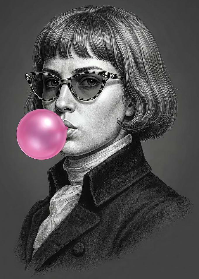 Joan of Arc Bubble Gum