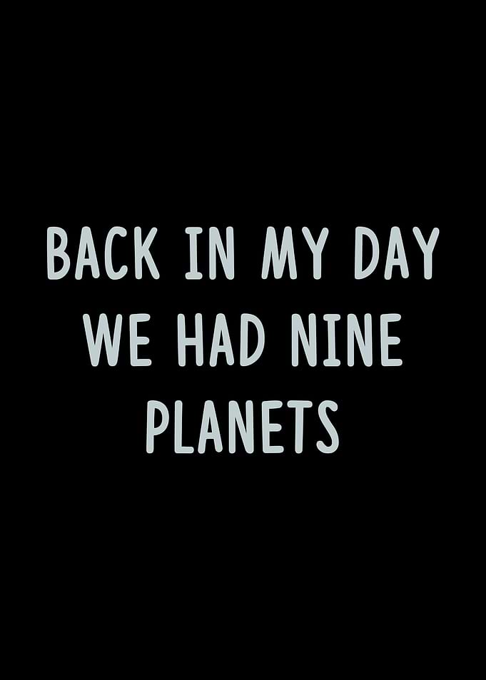 Back in my day