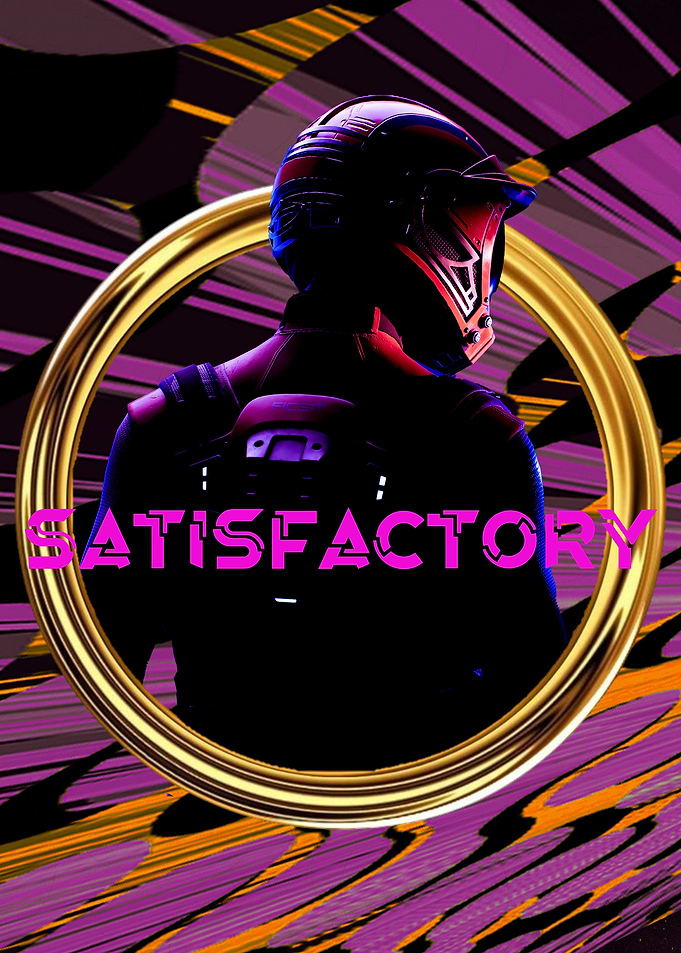 Satisfactory Game Poster