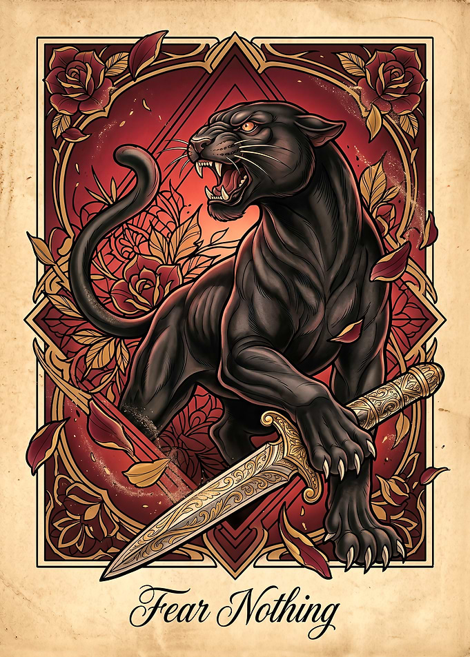 Gilded Shadow Panther