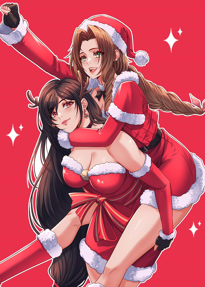 Final Fantasy Aerith And Tifa