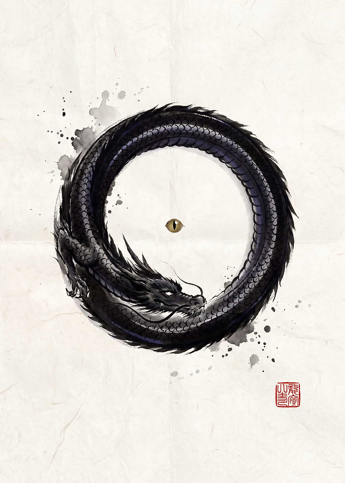 Dragon Enso The Circle of Eternal Return