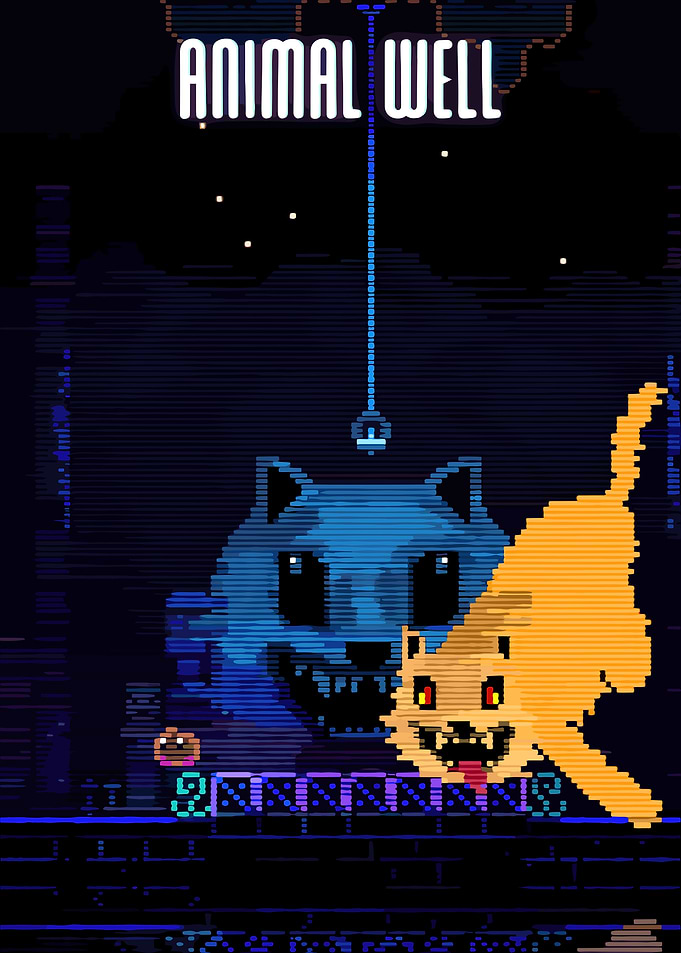 Animal Well Game Art