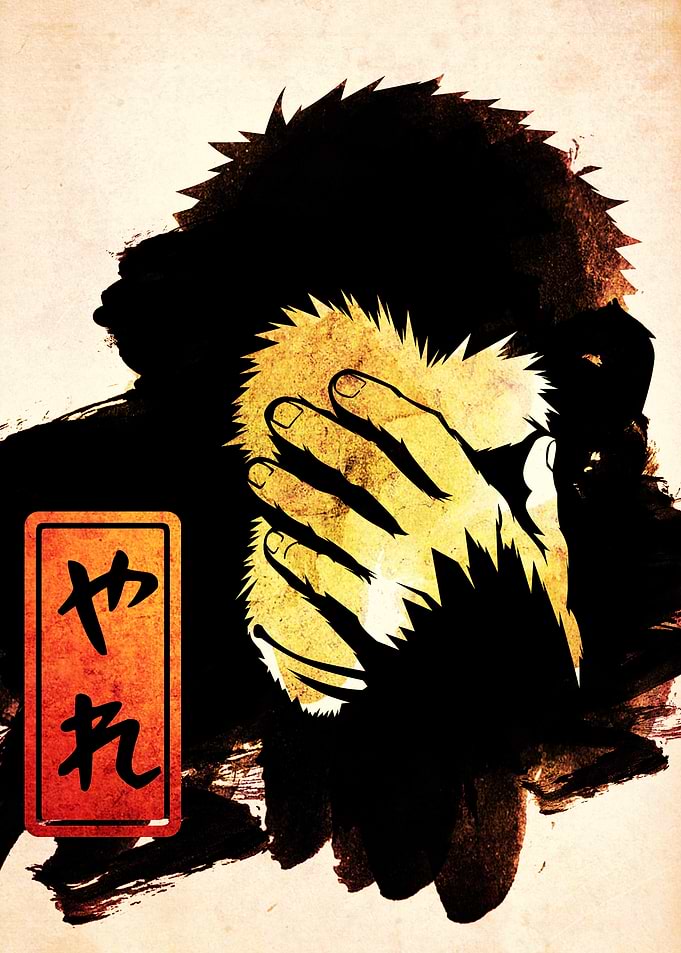 Monkey with Hand on Face