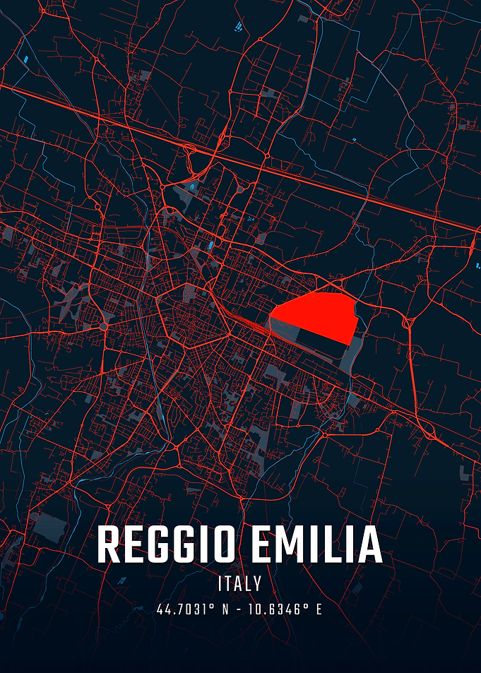 Reggio Emilia City Map