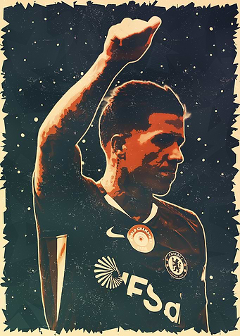 Football Player Celebration