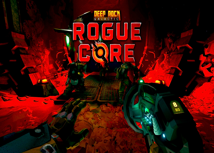 Deep Rock Galactic Rogue Core Game Art