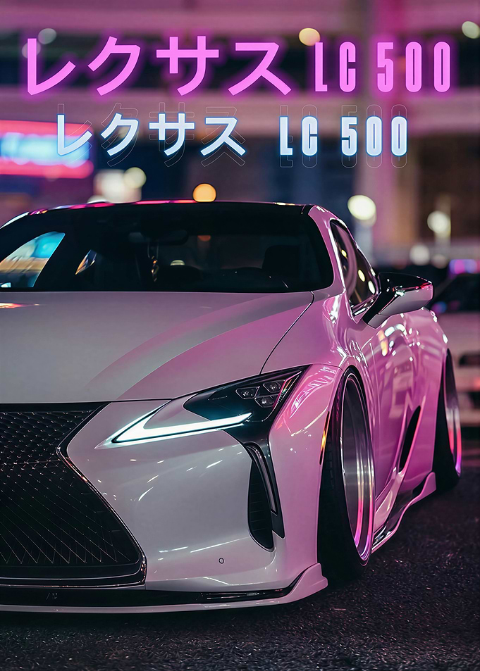 Lexus LC 500 At Daikoku