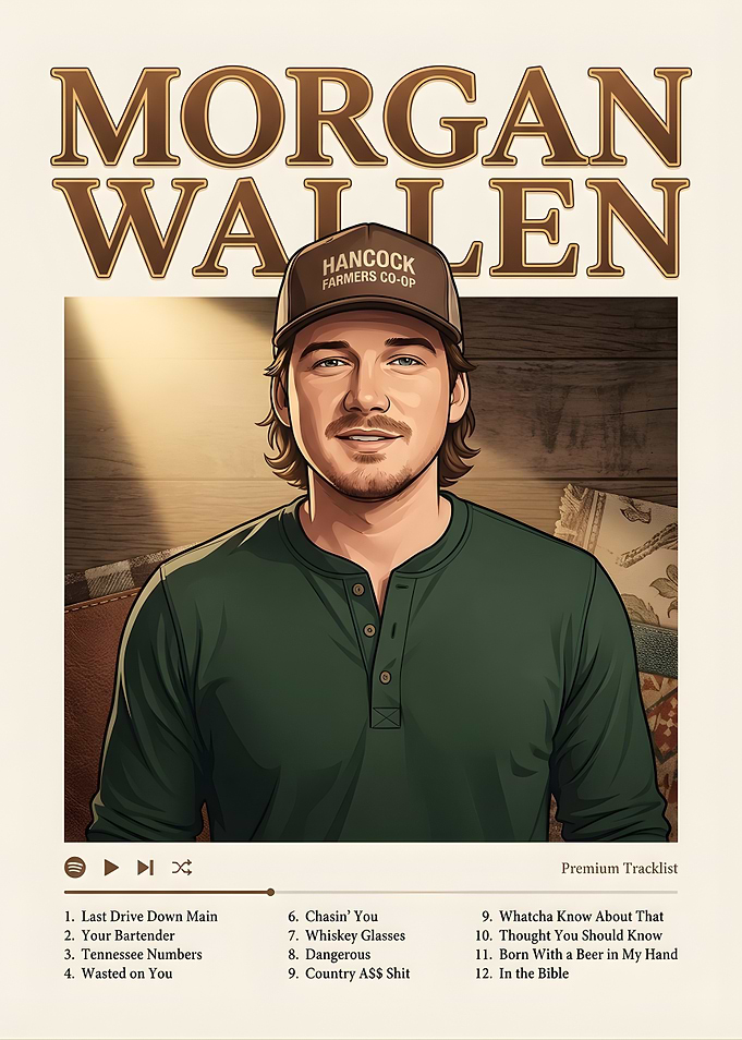 Morgan Wallen Album Cover Art