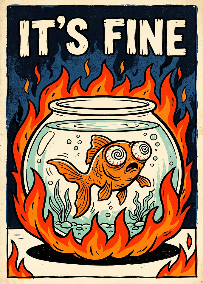 The Monday Fish - It's Fine. Everything Is Fine.