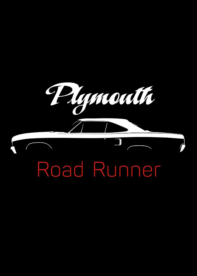 Plymouth Road Runner Silhouette