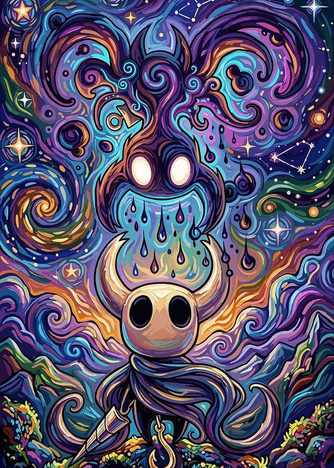 Hollow Knight and The Radiance