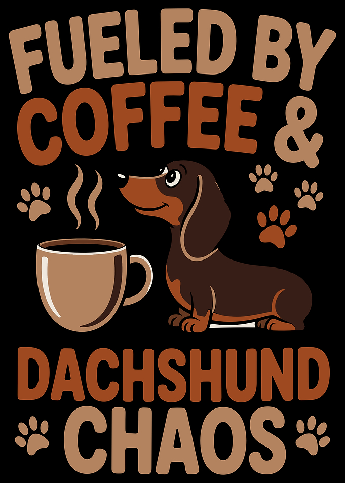 Fueled by Coffee and Dachshund Chaos