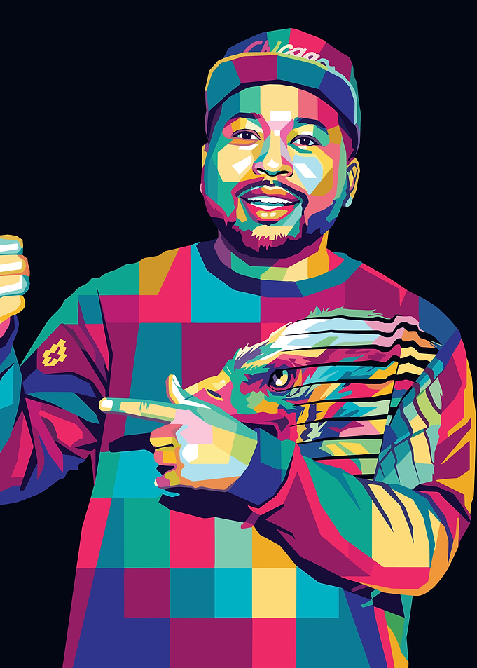 DJ Akademiks Pop Art