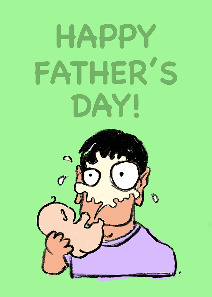 Dad Life — Funny Happy Father's Day Gift Print