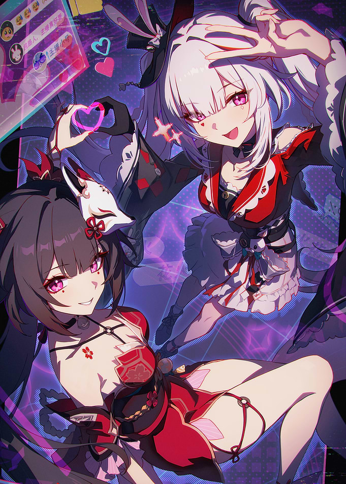 Honkai Star Rail Sparxie and Sparkle
