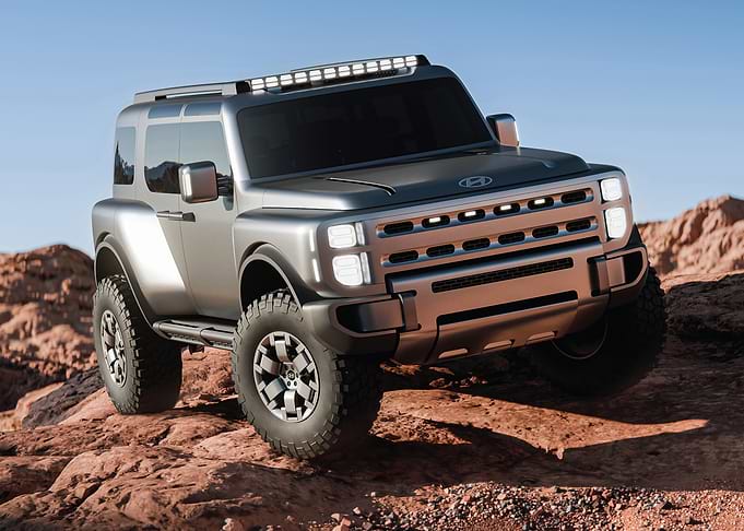 Hyundai Boulder Concept SUV Off-Roading