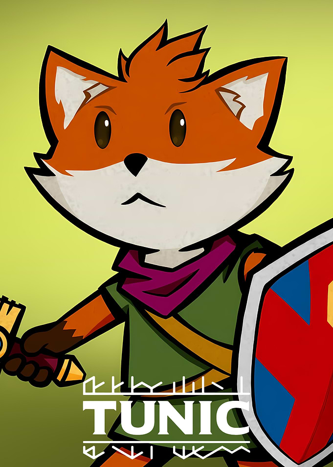 Tunic Fox Warrior with Sword and Shield