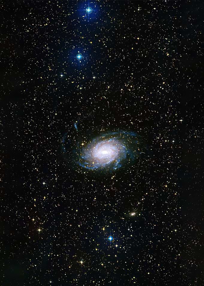 Spiral Galaxy in Deep Space