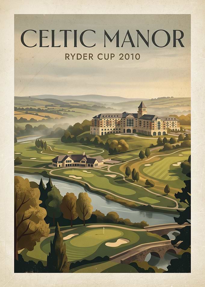 Celtic Manor Ryder Cup 2010 Poster