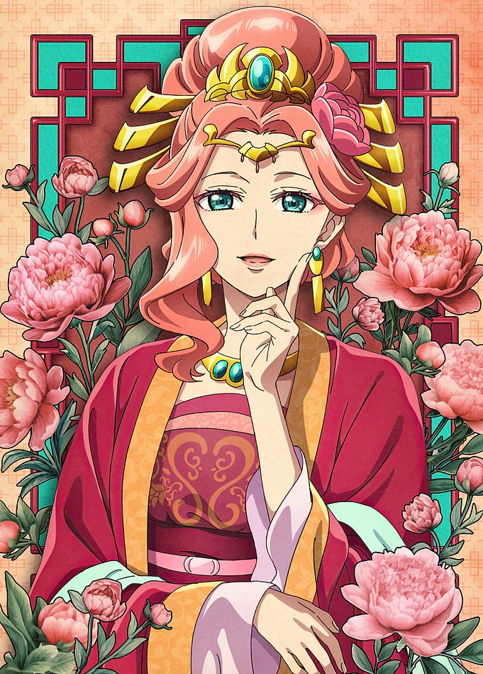 Floral Portrait of Gyokuyou