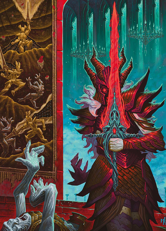 The Crimson Knight of Ravenloft