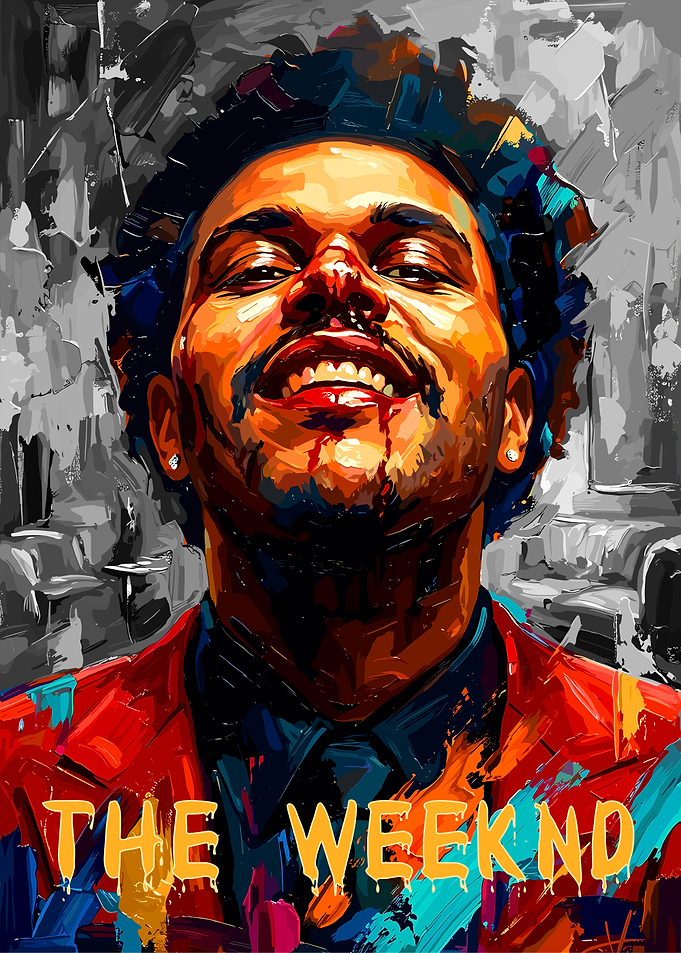 The Weeknd Portrait