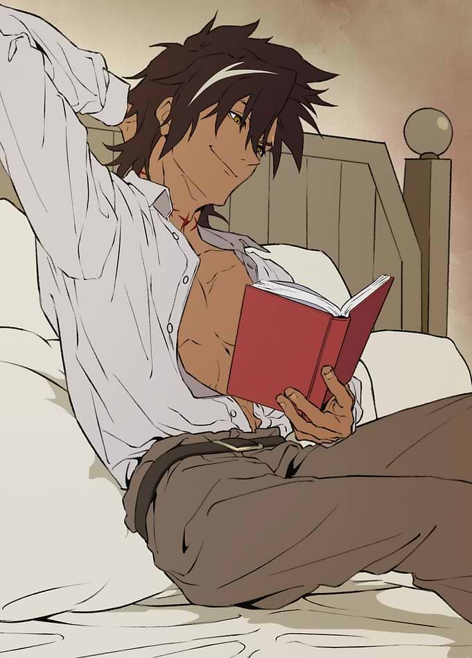 Xylo Reading a Book