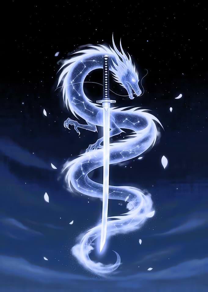 Celestial Dragon and Katana