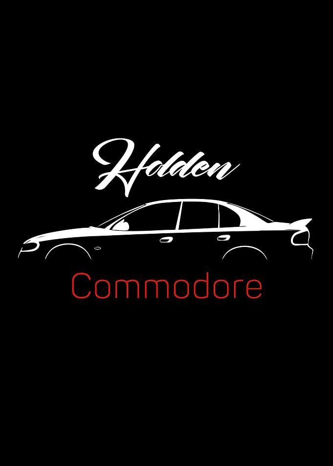 Holden Commodore Car Silhouette