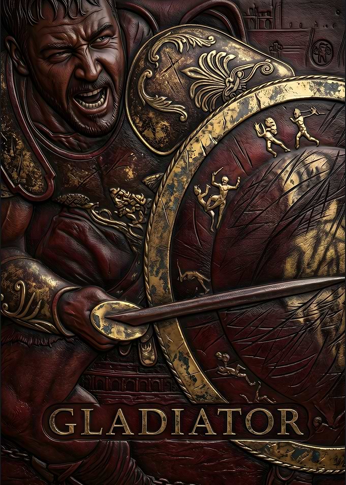 Gladiator Movie Poster Relief