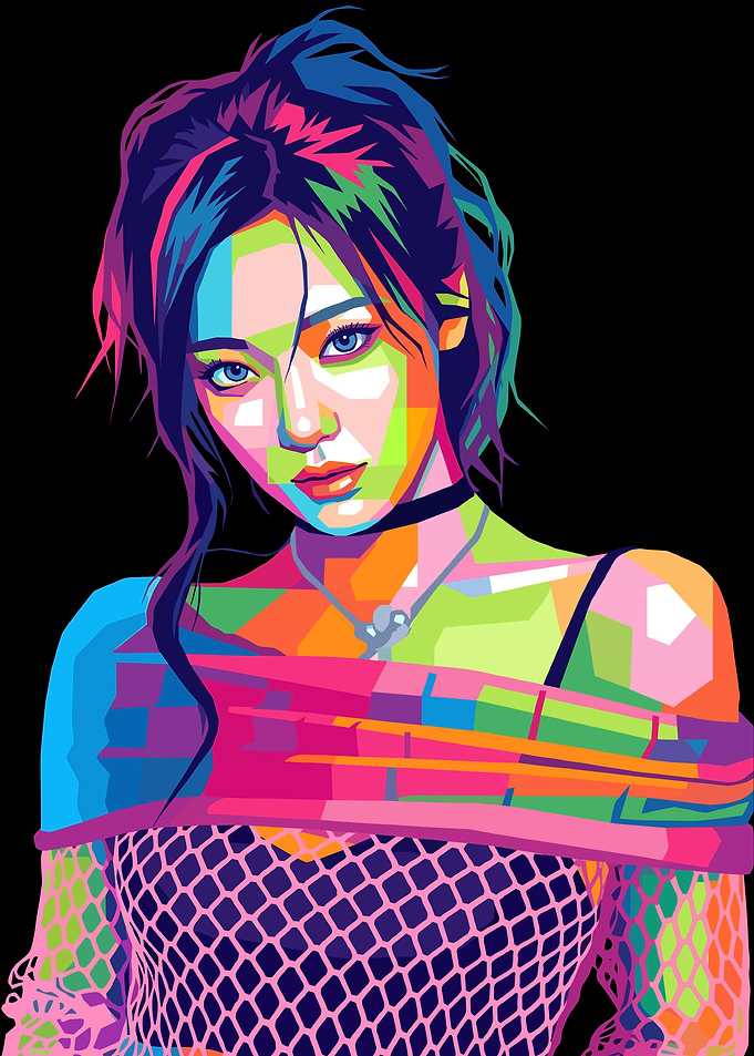 Ningning Aespa Pop Art