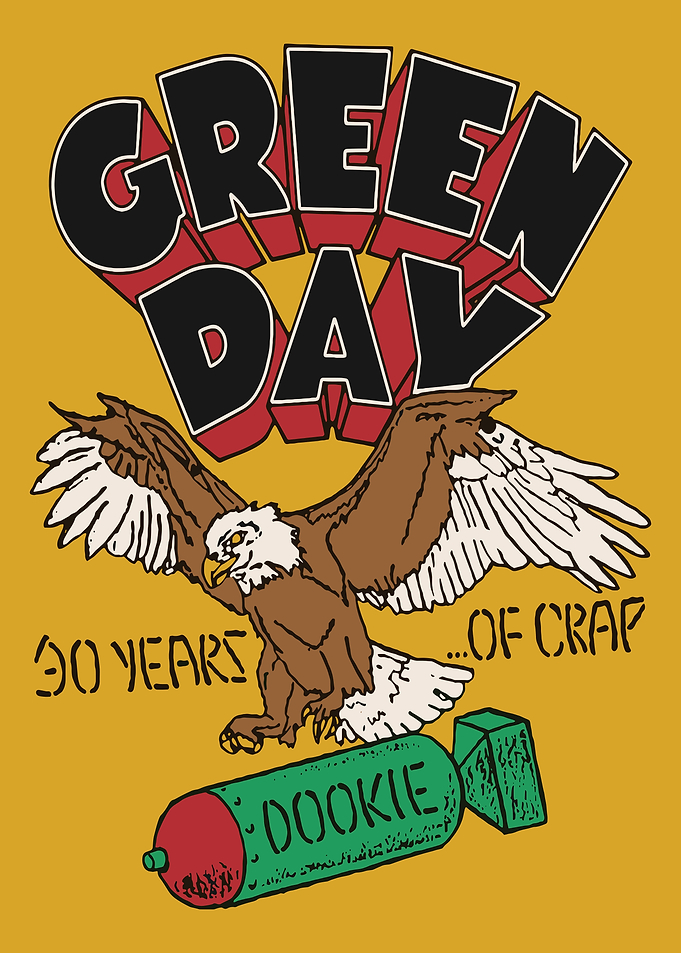 Green Day Eagle and Dookie Bomb