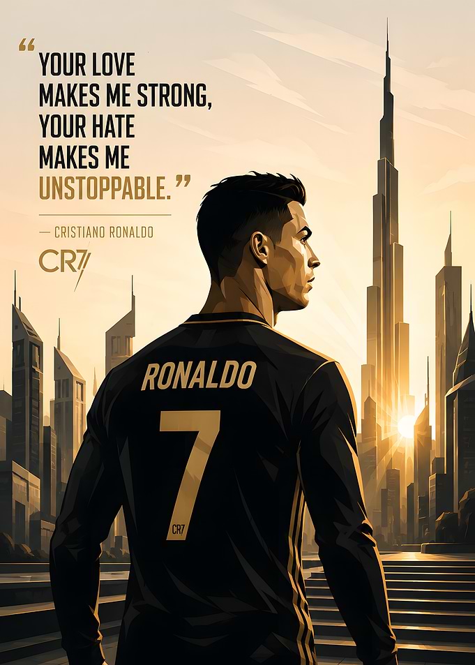 Cristiano Ronaldo Inspirational Quote
