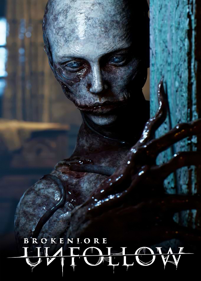 Broken Lore Unfollow Horror Game Art