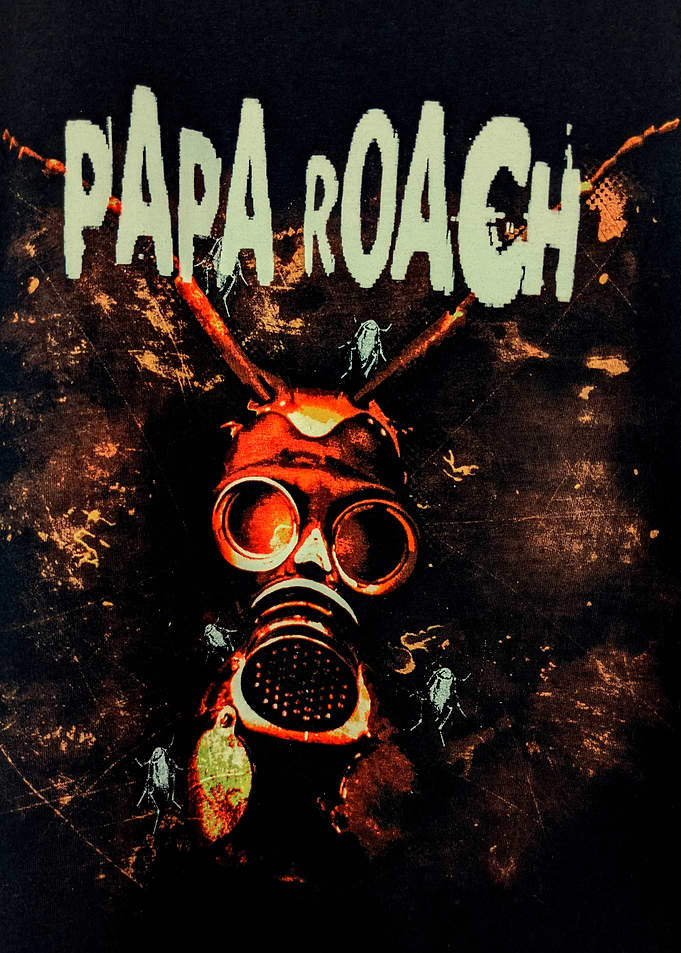 Papa Roach Gas Mask and Roaches