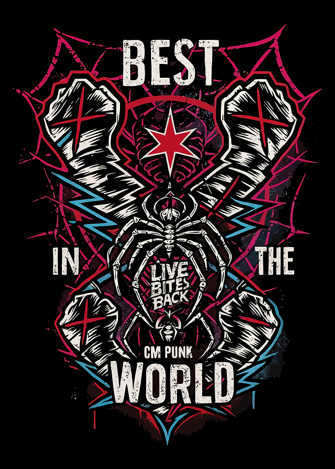 CM Punk Best in the World Spider