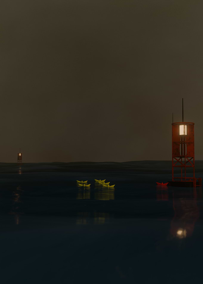 Paper boats