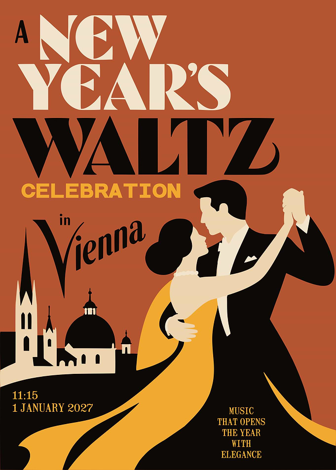 New Year's Waltz Celebration in Vienna