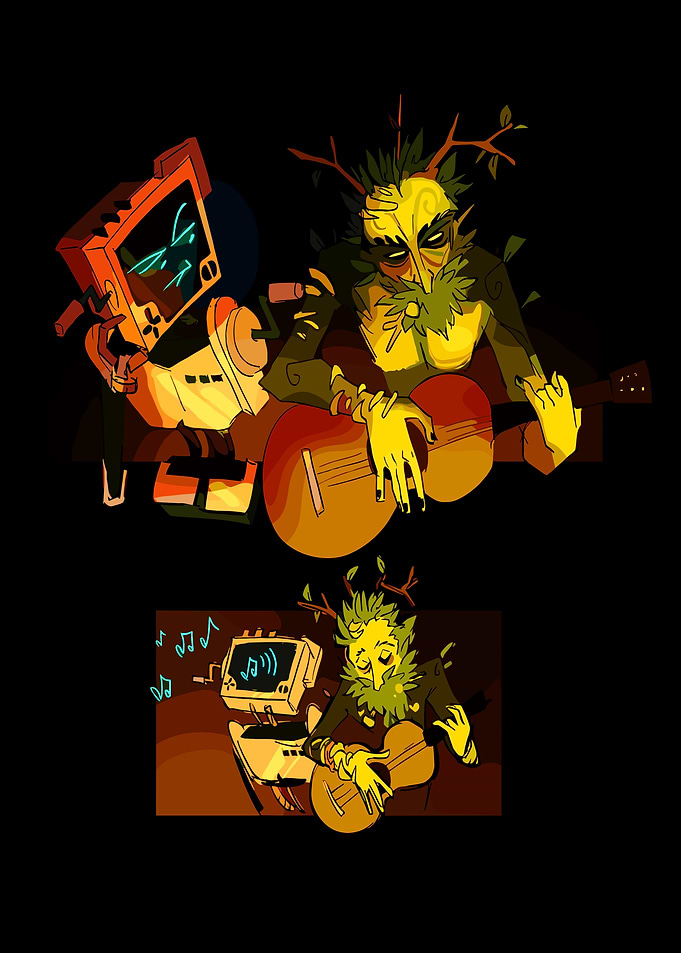 Inscryption game Art