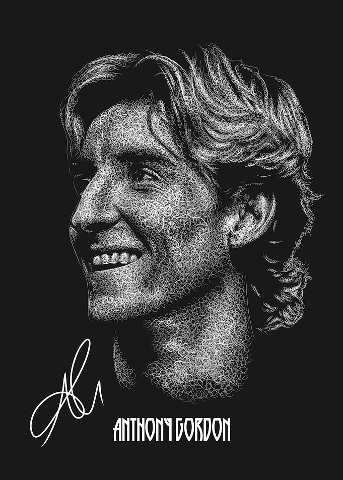 Anthony Gordon Scribble Art