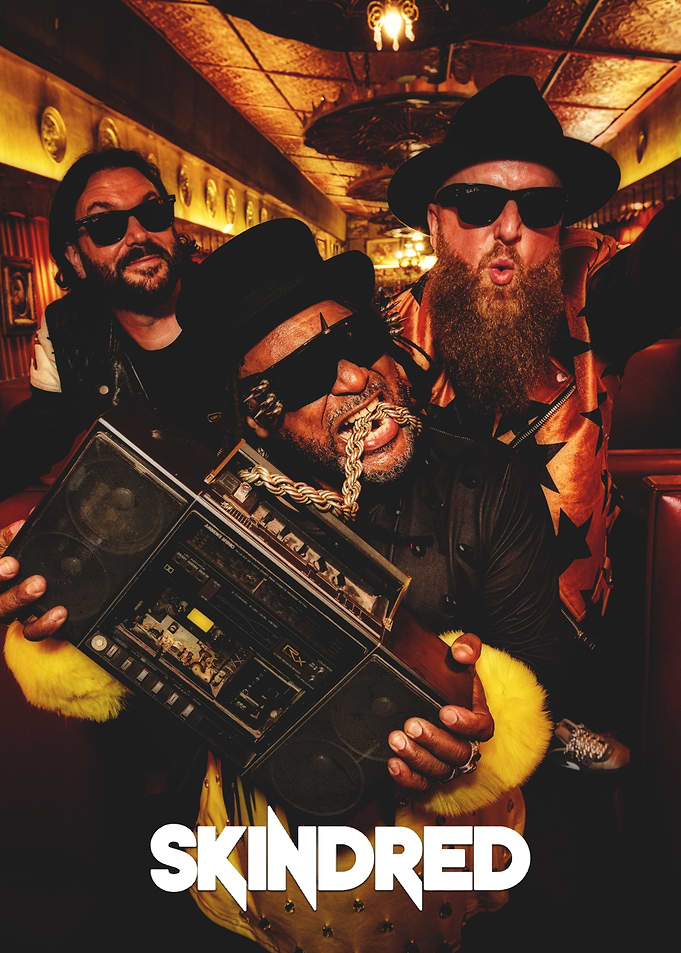 Skindred Band with Boombox