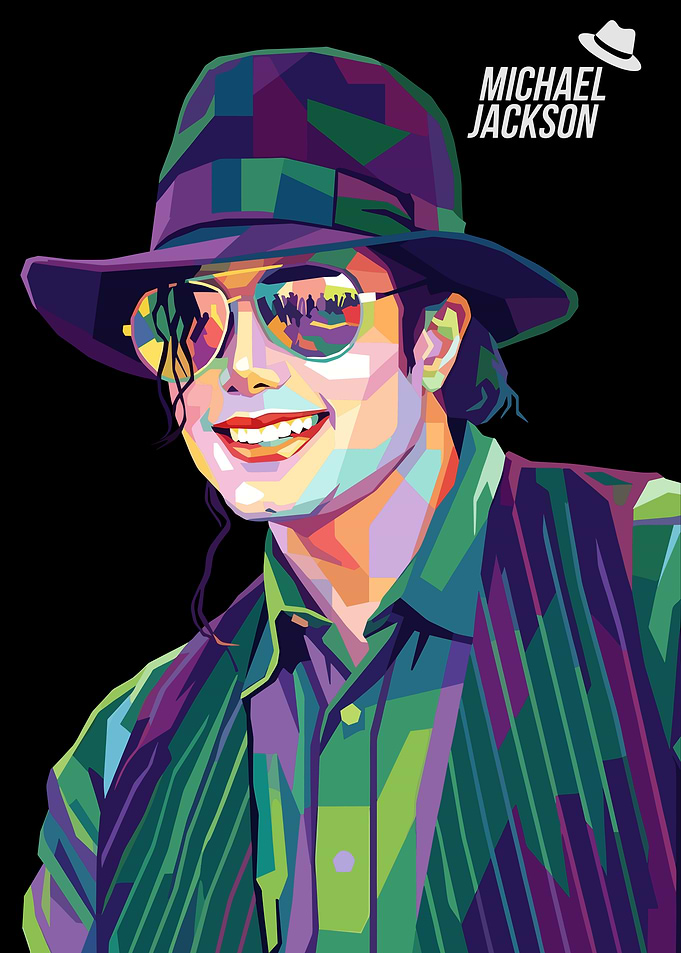 Michael Jackson Pop Art Portrait