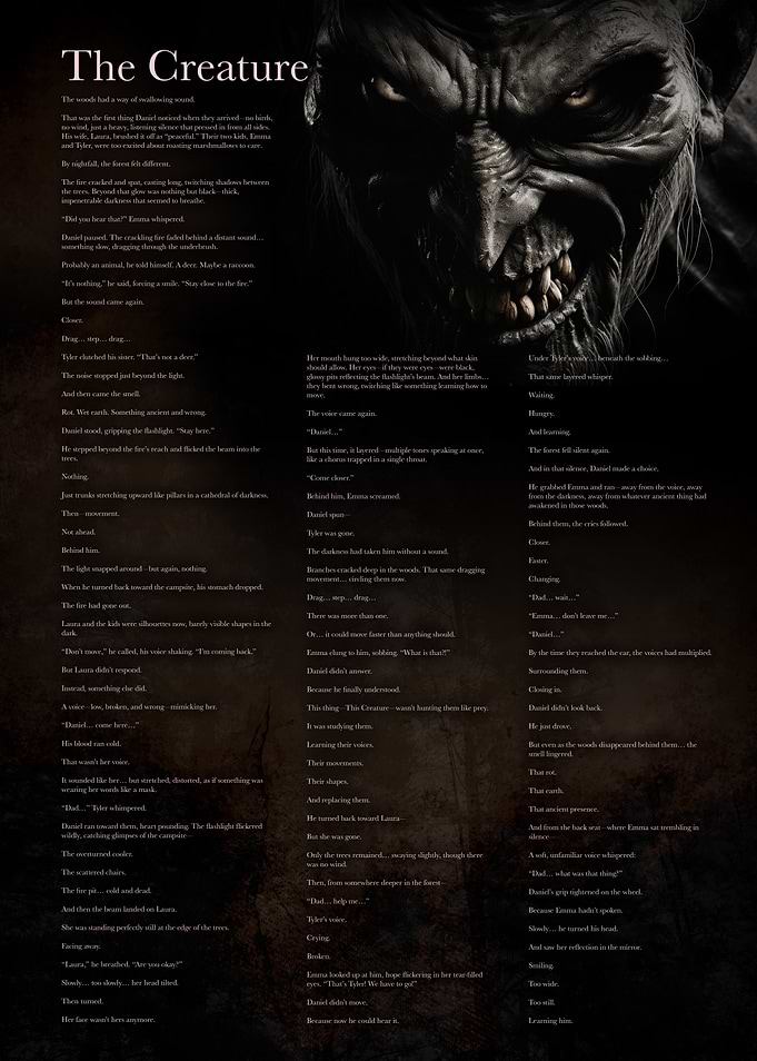 The Creature - Scary Story
