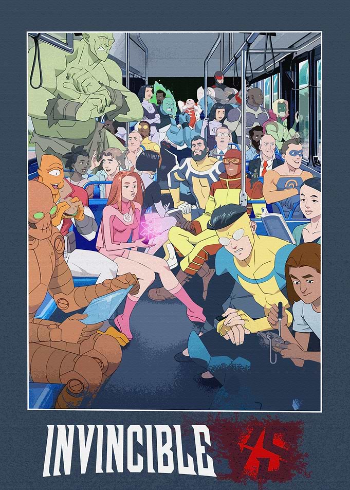 Invincible Vs Game Poster