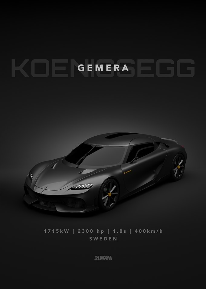Koenigsegg Gemera Sports Car